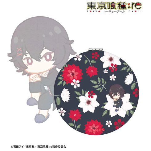 『東京喰種トーキョーグール:re』鈴屋什造 Botania 丸型折りたたみミラー